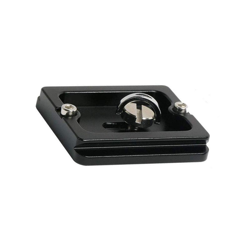 Victiv Metal Universal Quick Release Plate with 1/4 inch Screw, Tripod Mount Plate Fits Standard for Ball Head Tripod, Black - Image 3